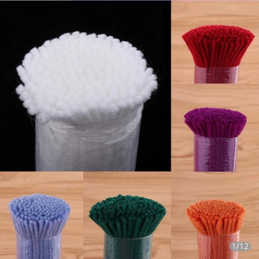 Knafeh wool, colored bag, 9 pieces
