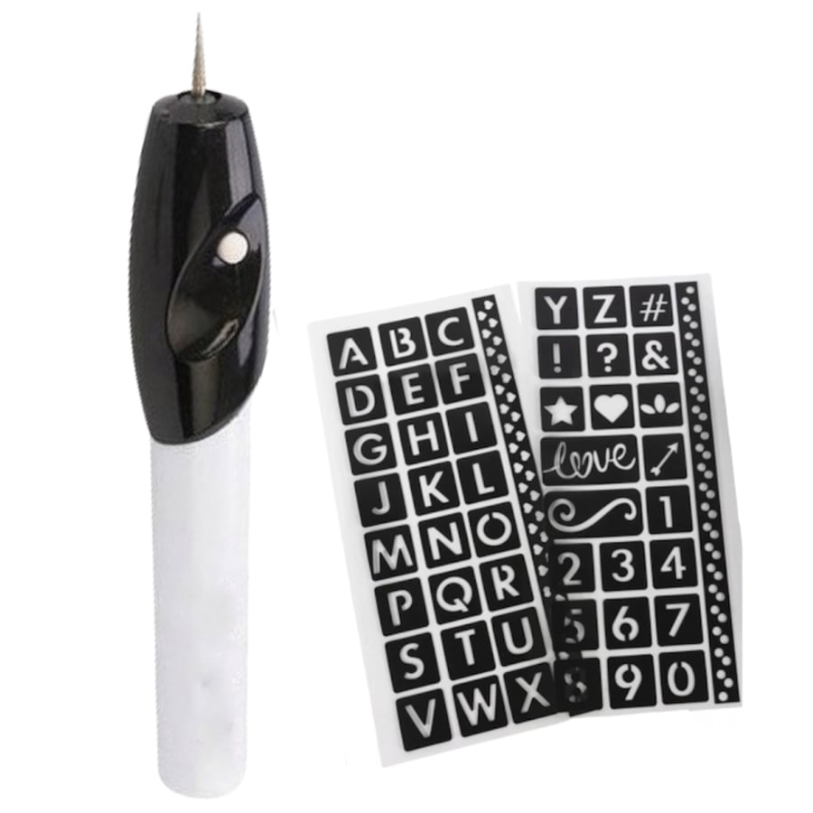 Engraving pen on wood, glass, metal and leather (battery-operated) - Class CL-136746
