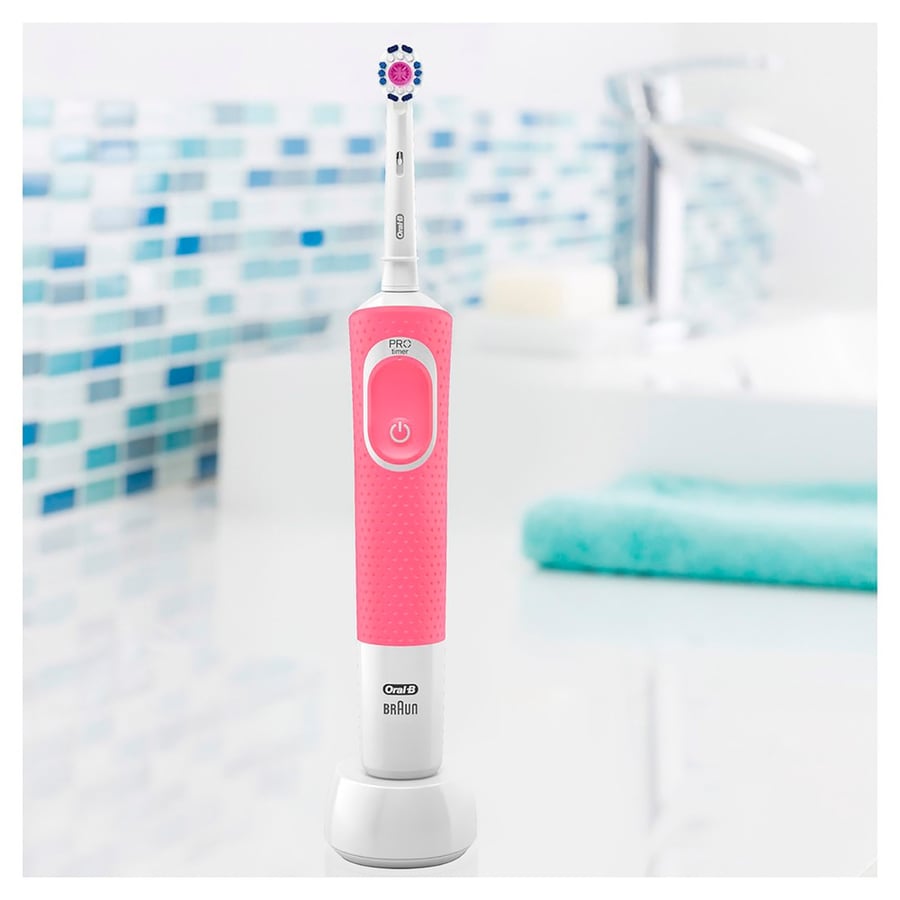 Rechargeable Toothbrush 100 White BRAUN Oral-B D100.413.1
