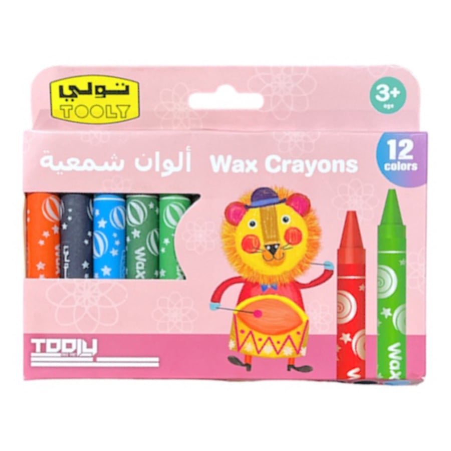 Crayons 12 colors TOOLY KR971307