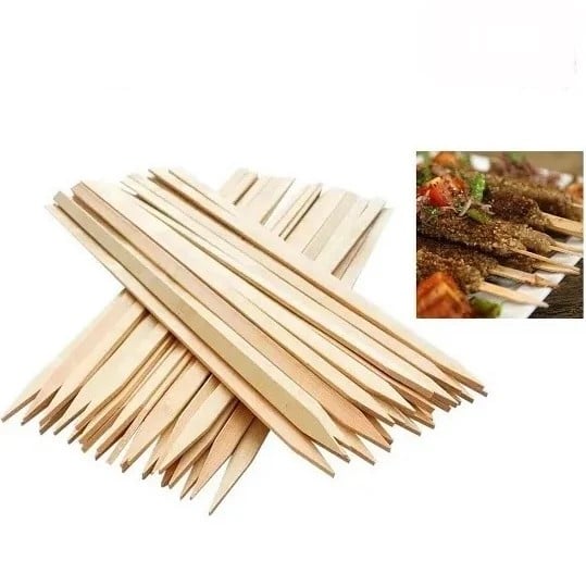أعواد خشب متعددة الاستخدام 30 سم 20 عود CT018-1154