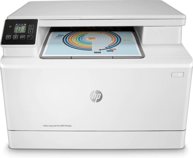 طابعة hp color laserjet pro mfb M182n