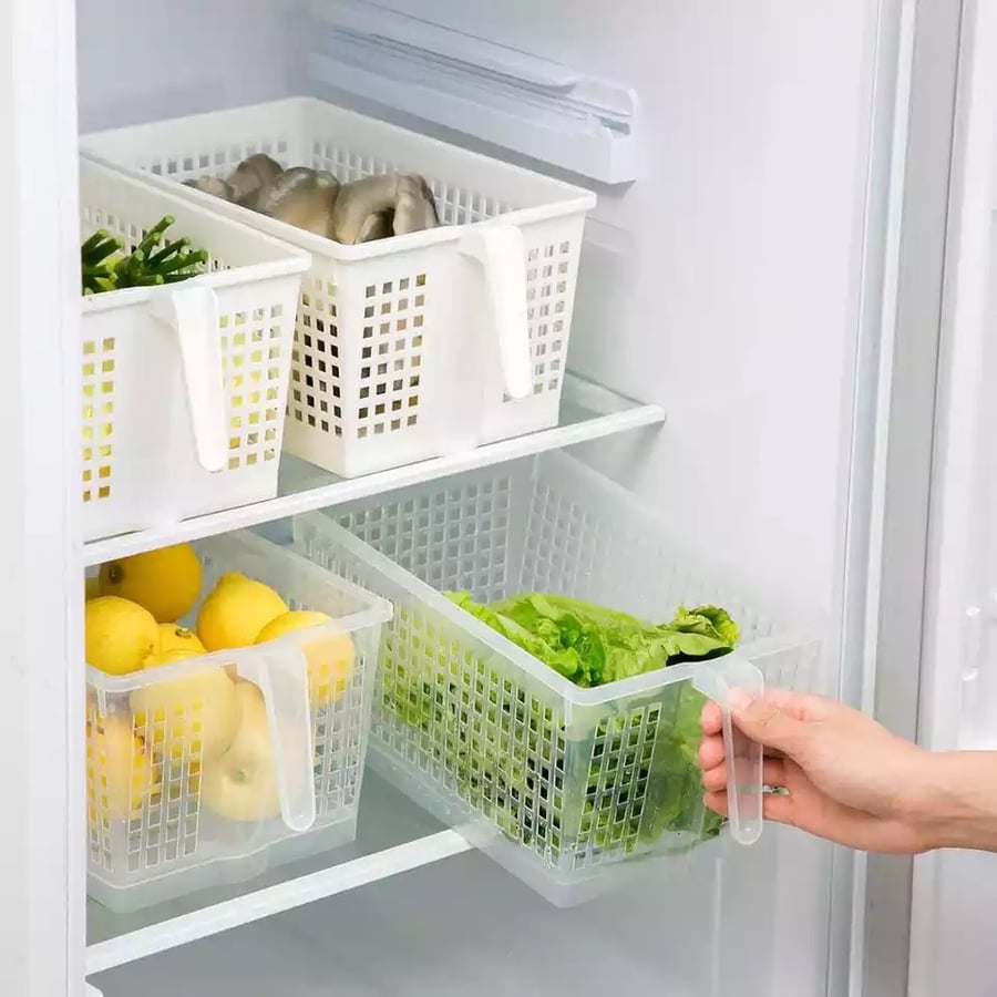 Refrigerator storage and organization basket 40*21*14 cm