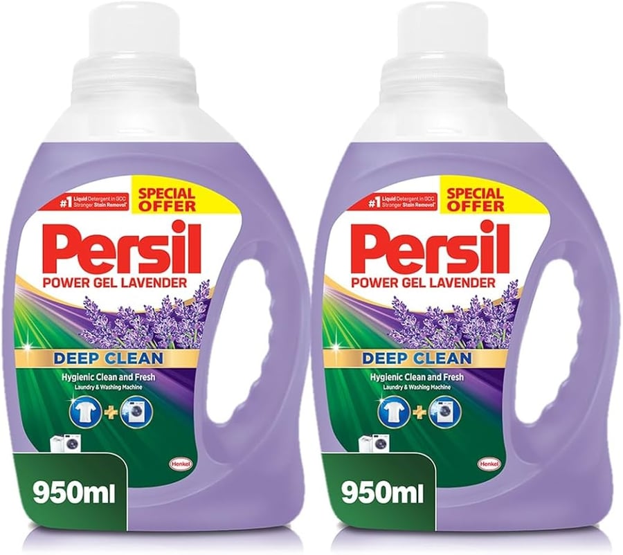 برسيل باور جل ملابس عطر اللافندر 2*950 مل Persil