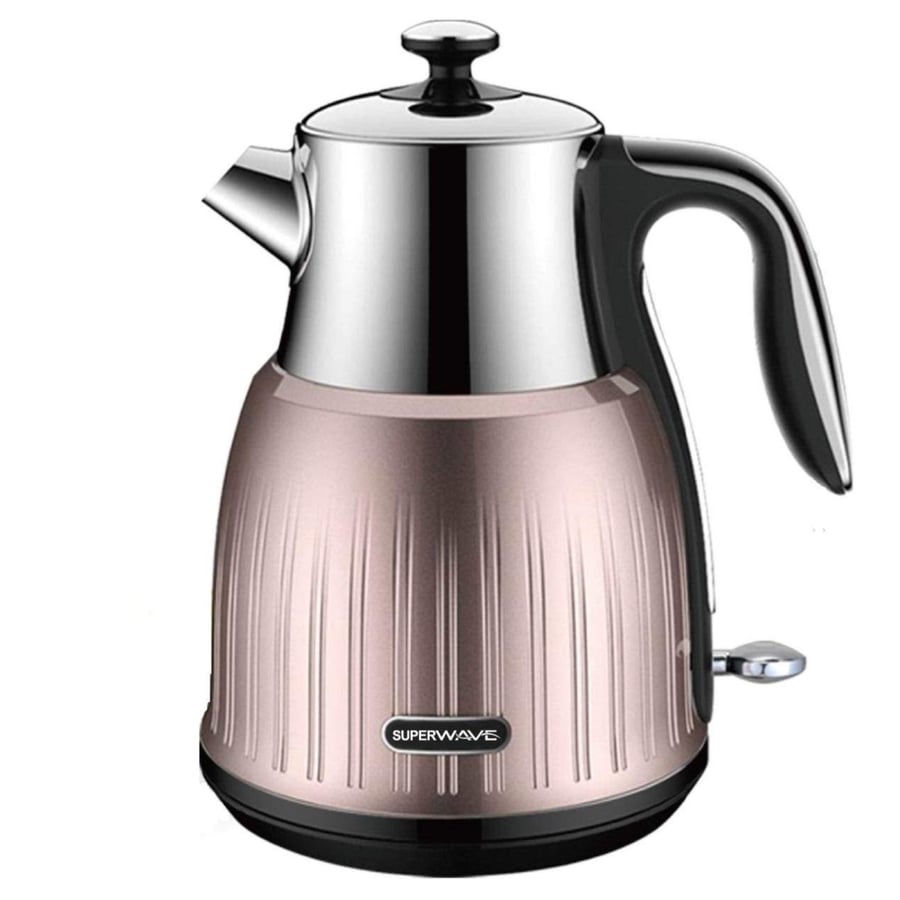 غلاية ماء كهربائية 1.7 لتر 2200 واط SUPERWAVE SWK668S