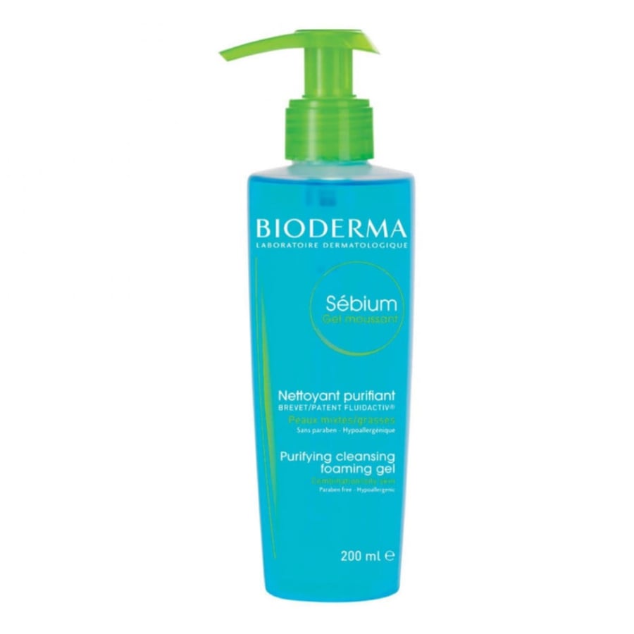 بيوديرما جل غسول رغوي للبشرة الدهنية 200 مل BIODERMA