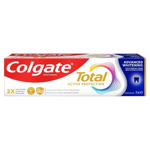 معجون أسنان كولجيت بياض متطور 75 مل Colgate