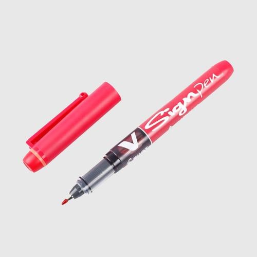قلم توقيع  أحمر سائل بايلوت PILOT SW-VSP-R