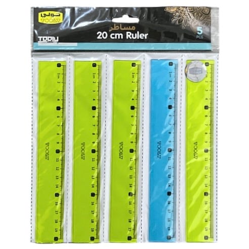 طقم مساطر 5 قطع 20 سم TOOLY TL-972963-20