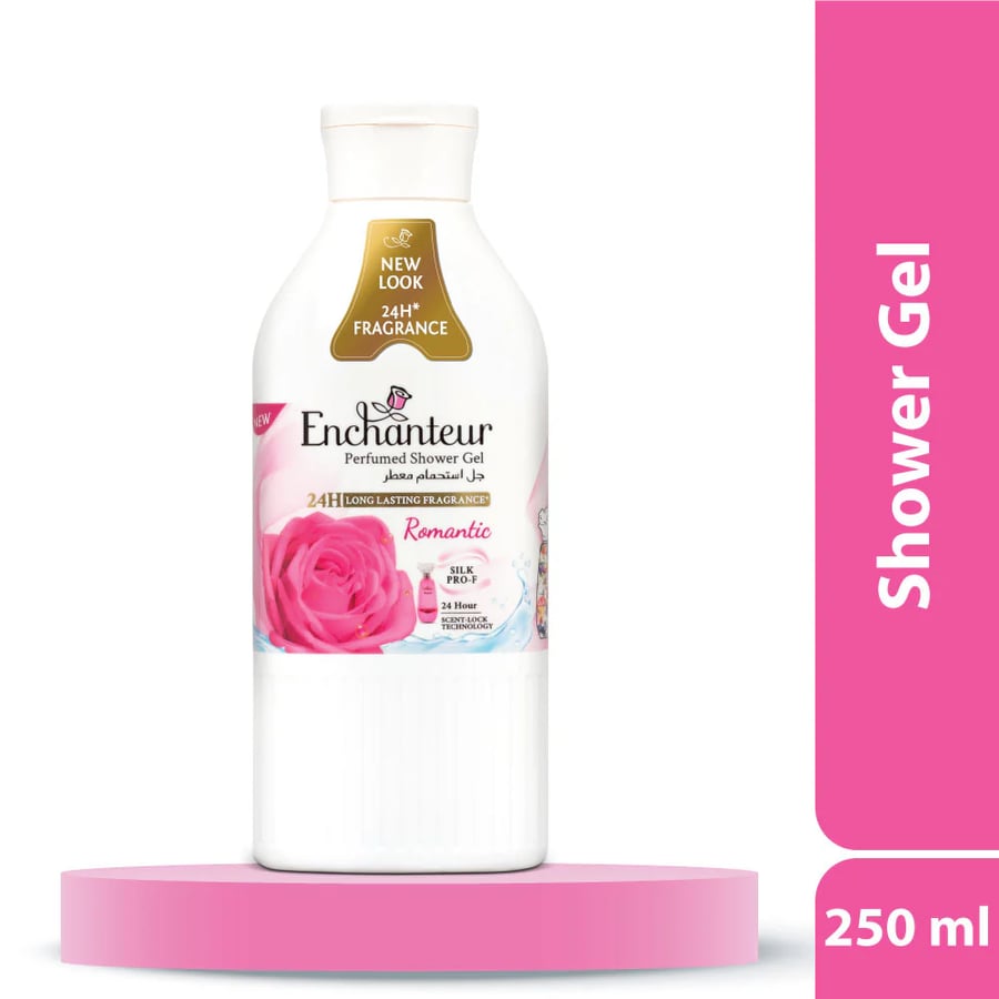 انشانتر جل استحمام رومانتيك 250 مل Enchanteur