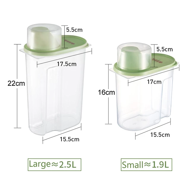 حافظة حبوب 2.4 لتر YIIN LM774-11