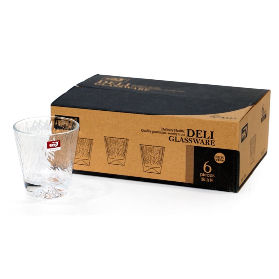 DELI Y2021C 6-Piece Glass Cup Set