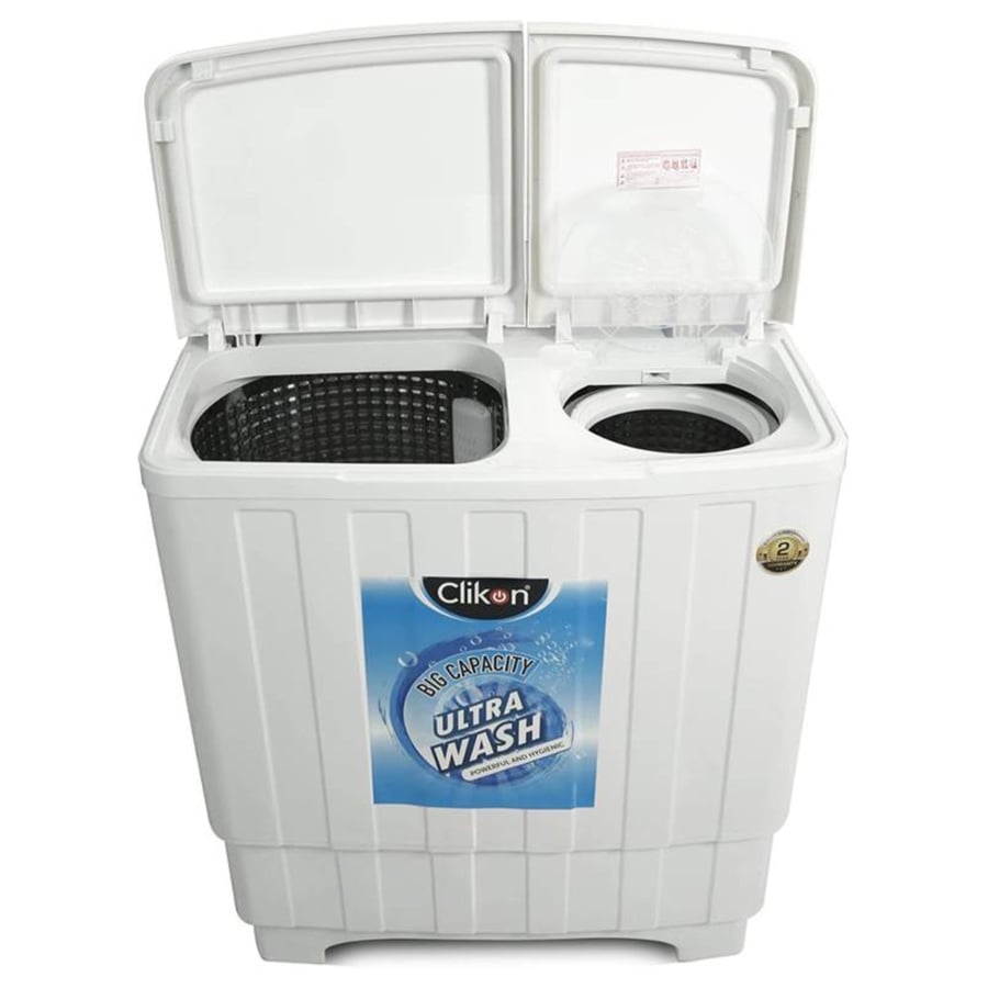 غسالة حوضين سعة 12 كيلو Clikon CK642