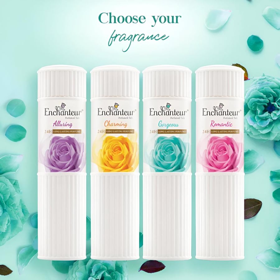 انشانتر بودرة معطرة جورجيوس 125 غرام Enchanteur