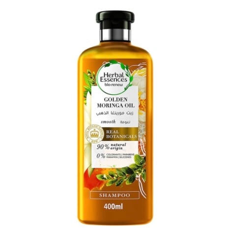 شامبو بخلاصة زيت مورينغا الذهبي 400 مل Herbal Essences