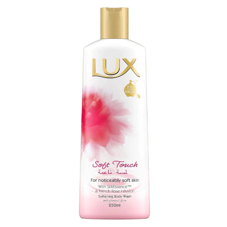 لوكس جل استحمام لبشرة ناعمة بالورد الناعم 250 مل LUX