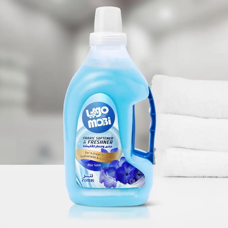 Mobi fabric softener and freshener 2 liters