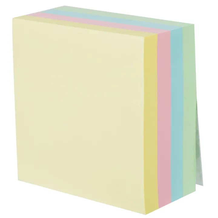 ورق ملاحظات 2 حبة 76*76 سم deli EA01703