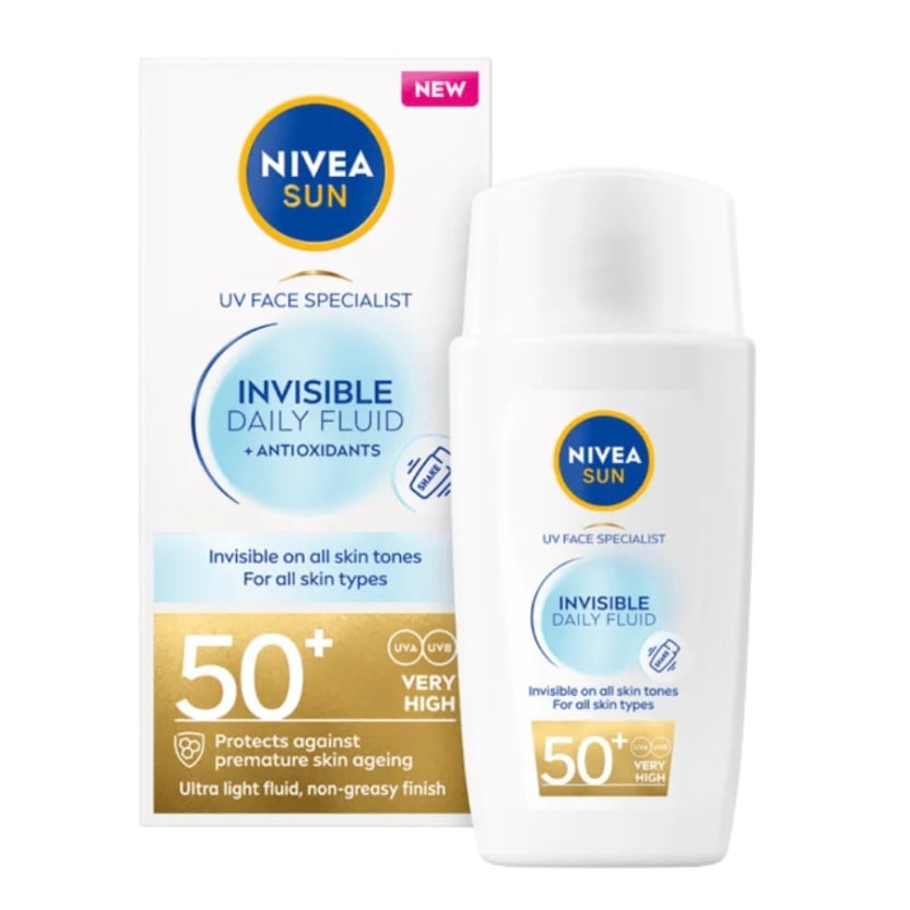 نيفيا واقي شمس سائل يومي غير مرئي 50 مل NIVEA