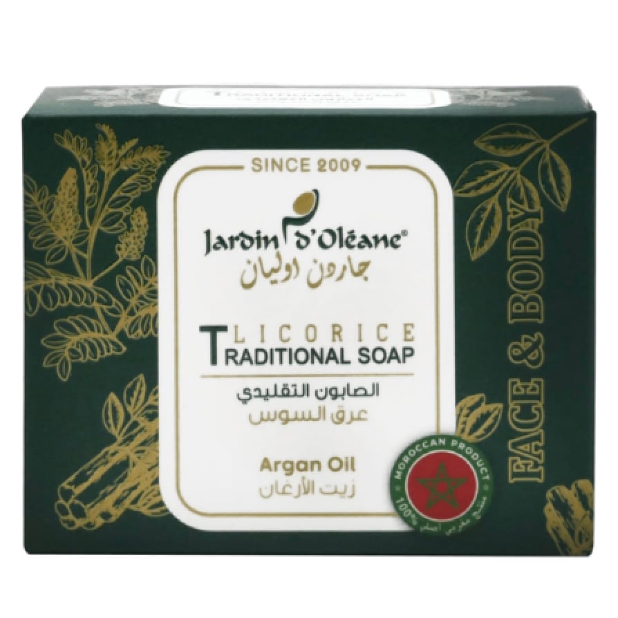 جاردن اوليان الصابون التقليدي عرق السوس 100 غرام