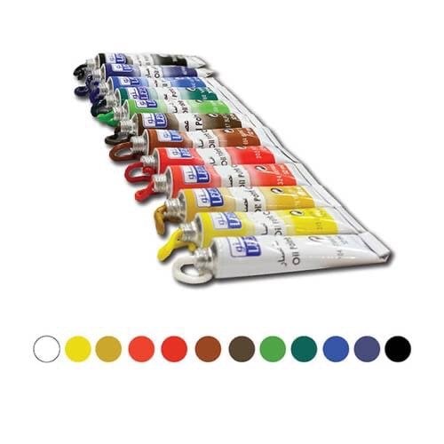 Fabric colors 12 colors 12 ml Lino