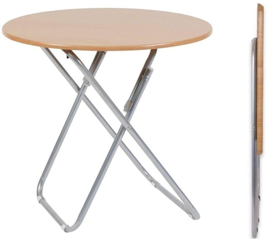 Folding wooden table 100 * 100 cm