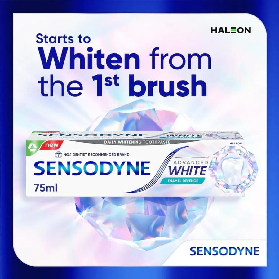 سنسوداين معجون مطور تبييض دفاع المينا 100 غرام SENSODYNE