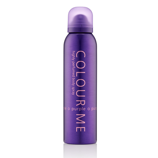 كولور مي بخاخ معطر جسم البنفسجي 150 مل COLOUR ME