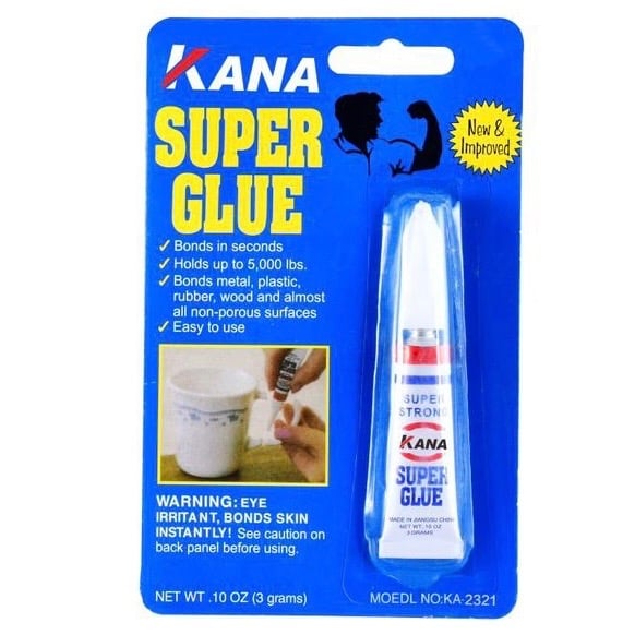 غراء لاصق سريع وقوي 3 غرام KANA KA-2321 SUPER GLUE