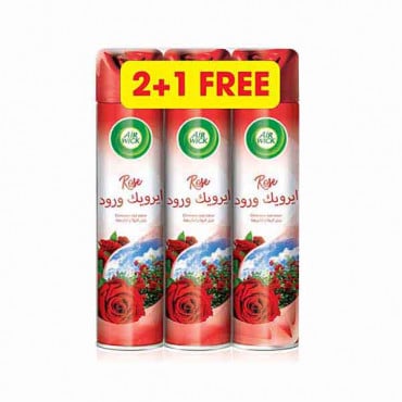 ايرويك معطر جو برائحة الورود 3*300 مل AIR WICK