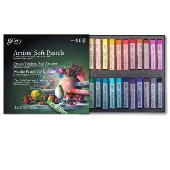 24 colors soft pastel gallery MPV-24