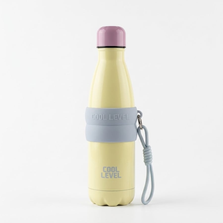 مطارة ماء ستيل 500 مل COOL LEVEL 11374-S26A26