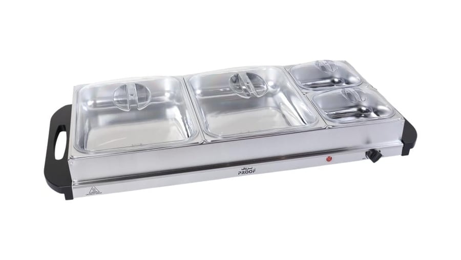 سخان بوفيه كهربائي 4 خانات 450 واط PROOF PF-359