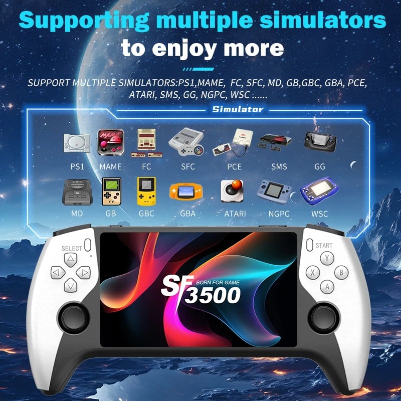 جهاز تشغيل ألعاب فيديو رقمية SF3500 PLUS