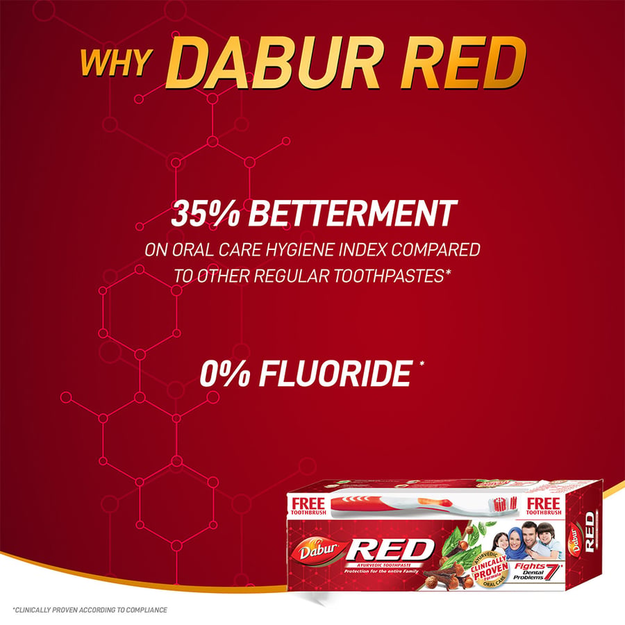 دابر معجون أسنان الأحمر 150 مل Dabur