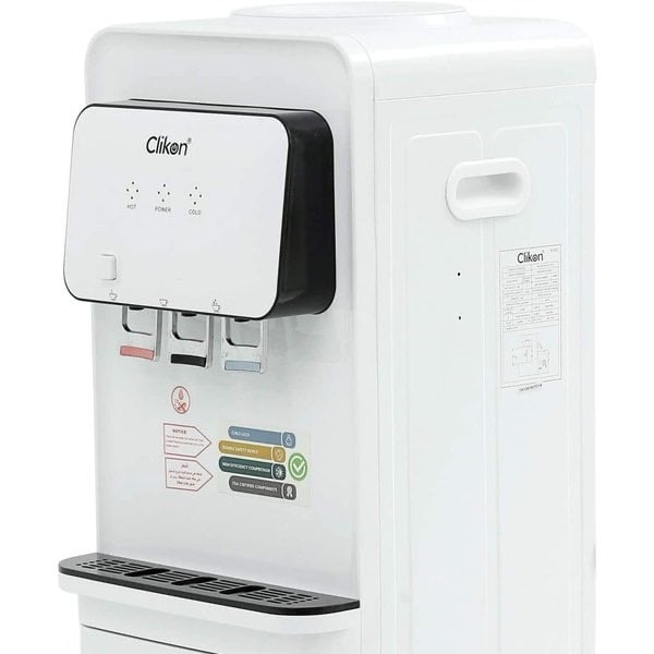 براد ماء مع ثلاجة 3 صنوبر حار وبارد 500 واط Clikon CK4032