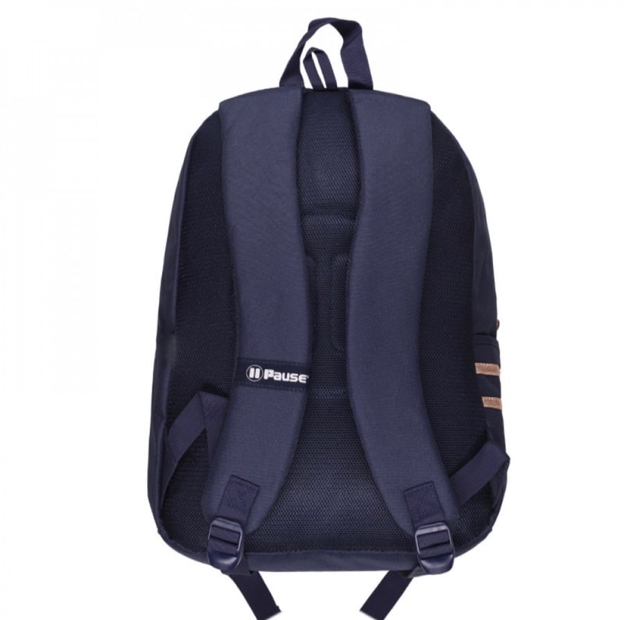 شنطة ظهر مع مقلمة 17 انش أزرق - بوز Pause Backpack-3025 PAUSE