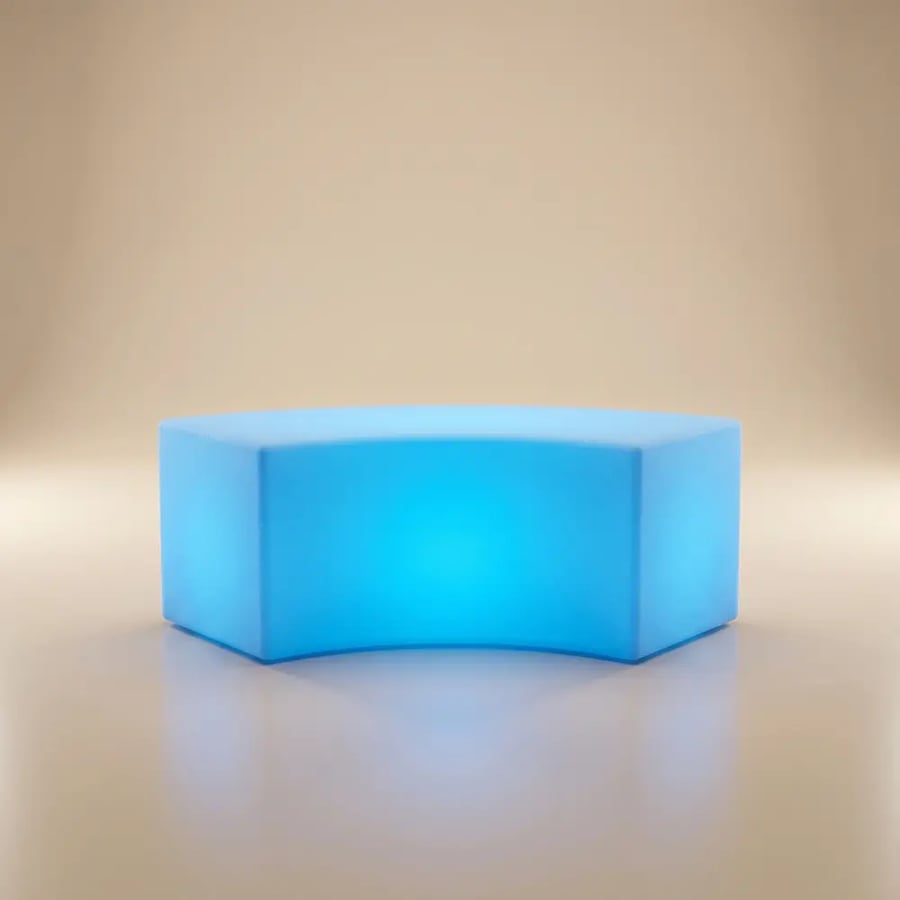Half-circle RGB chair