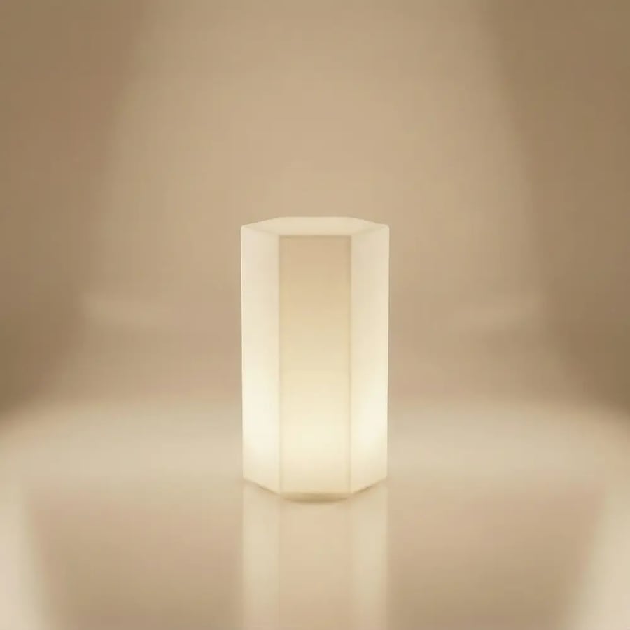 Eight-shaped LED display stand - Medium size