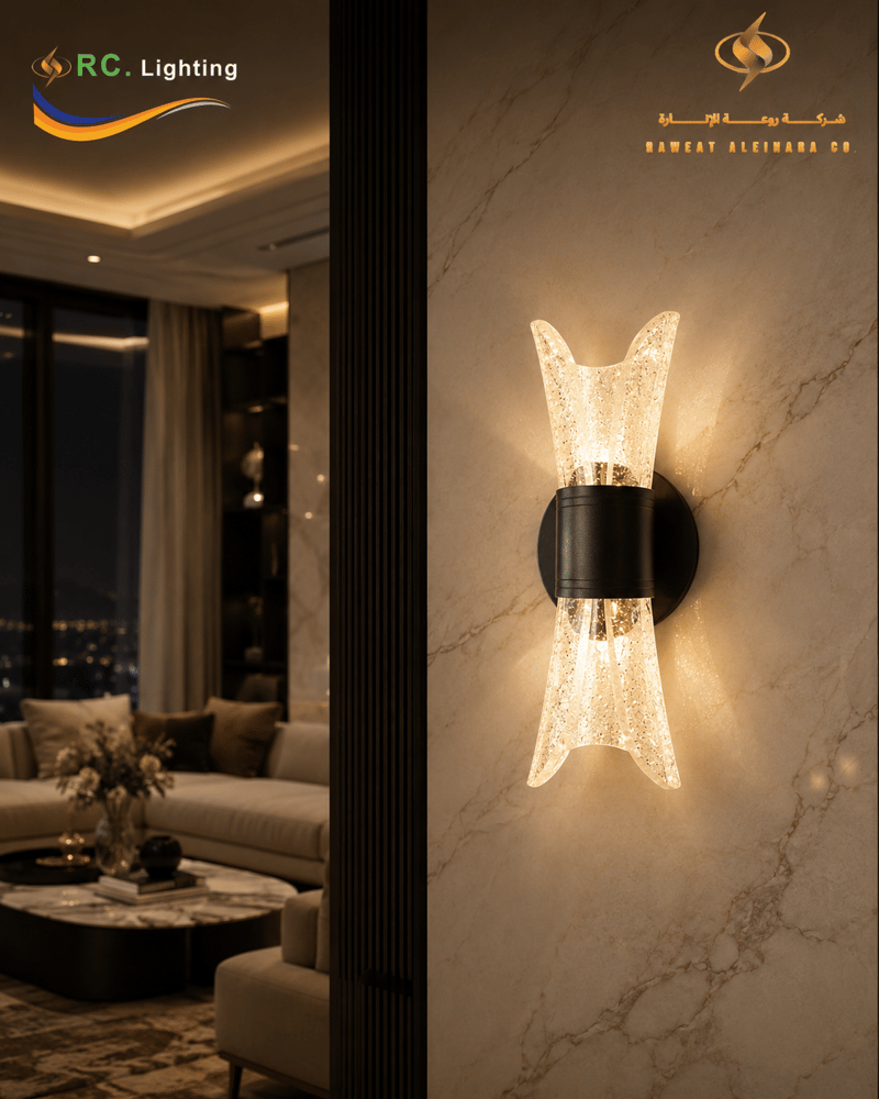 ابليك LED أسود سكري 3 ألوان من RC Lighting