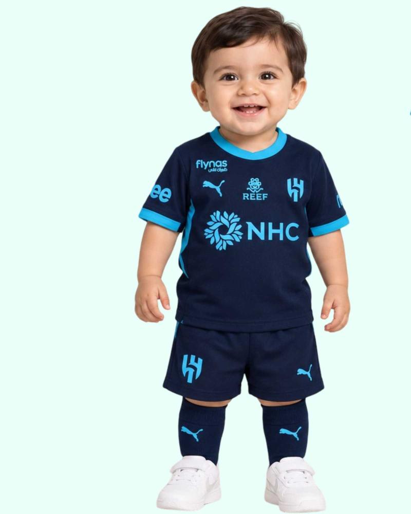 طقم اطفال نادي الهلال السعودي الثالث 2027