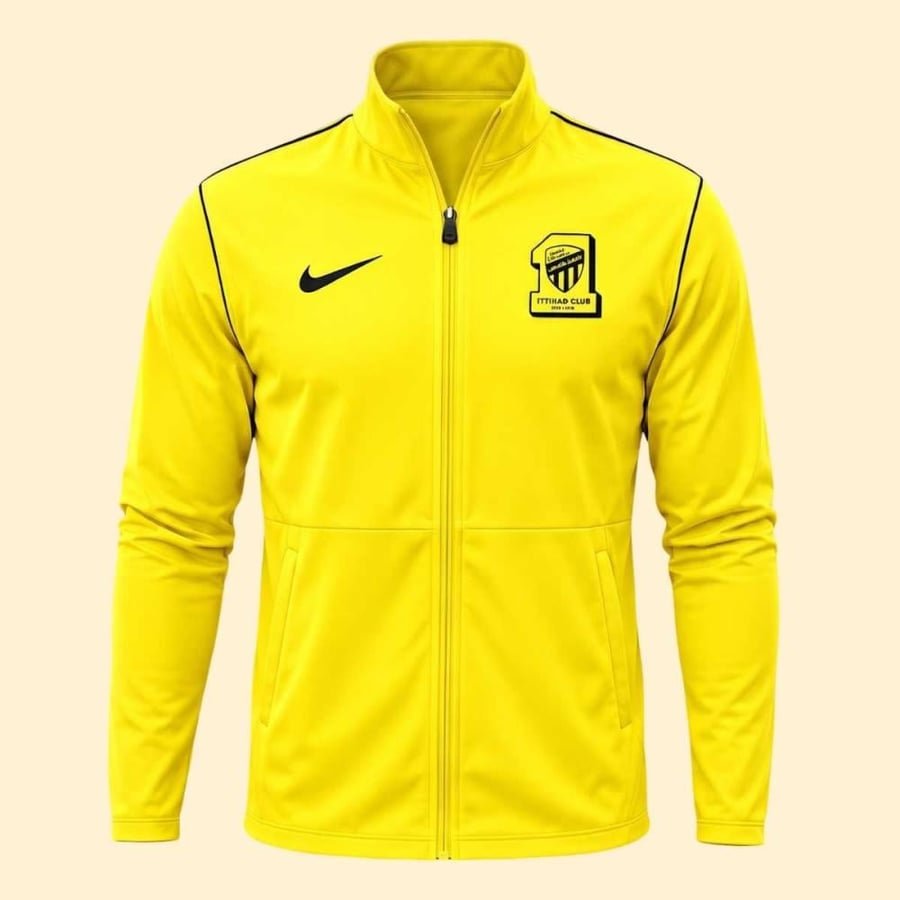 طقم شتوي نادي النصر السعودي الأبيض والأسود 2027