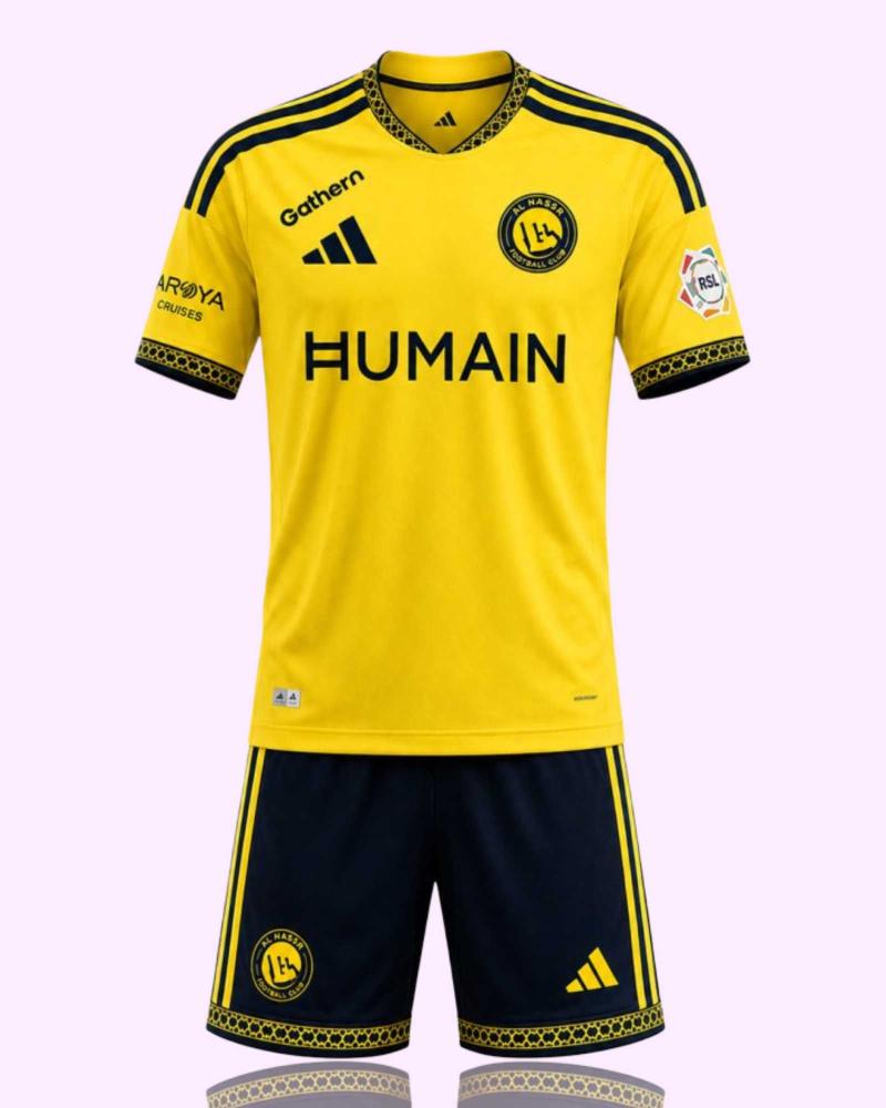 طقم نادي النصر الاساسي الجديد 2027