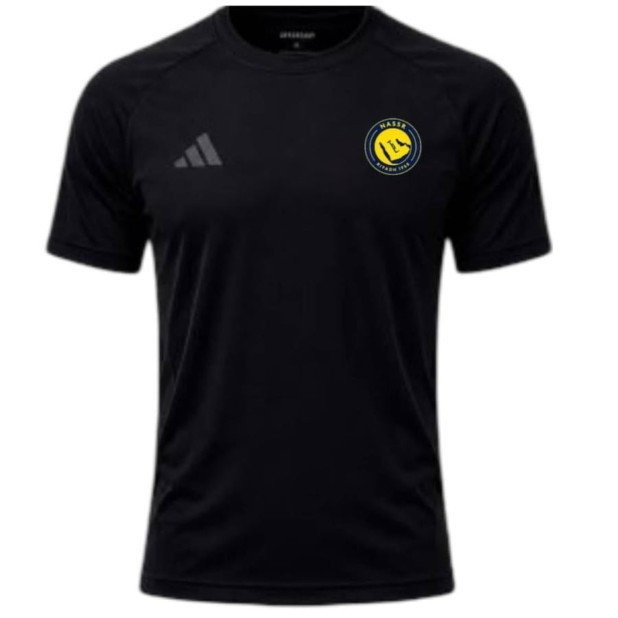 تيشيرت تمارين نادي النصر الاسود الجديد 2027