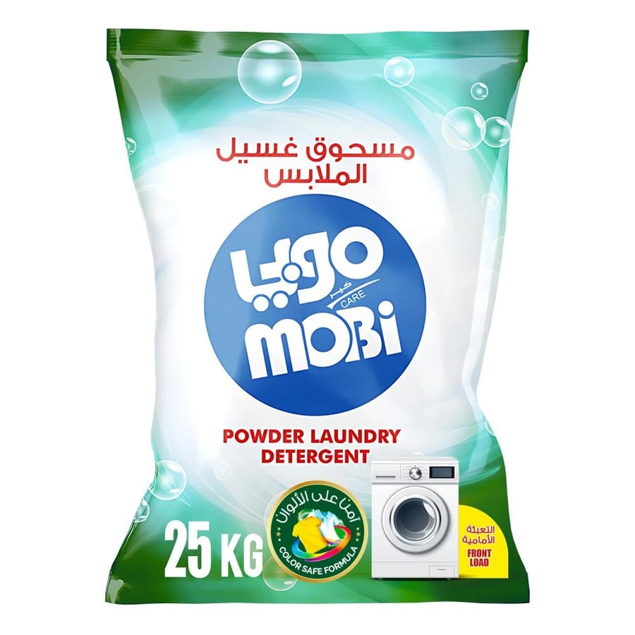 Laundry detergent powder for front-loading washing machines, 25 kg