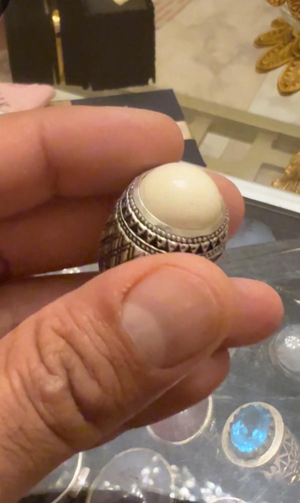 A ring of ivory