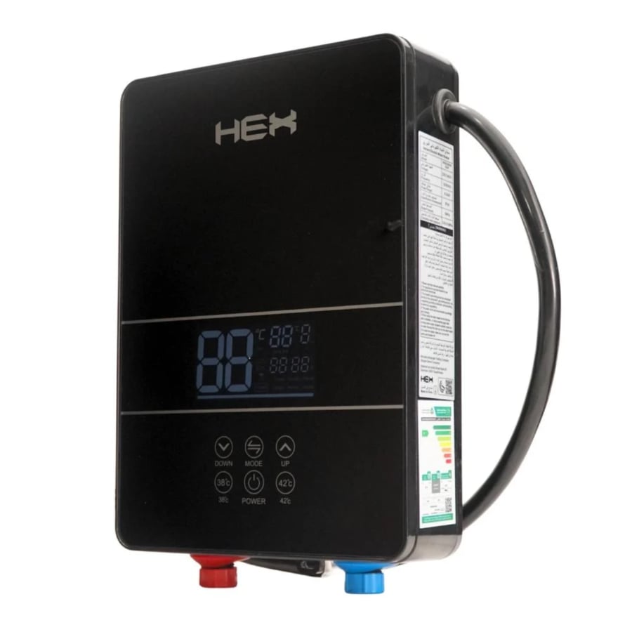 سخانات مياه فورية HEX تحكم ذكي عدة قدرات