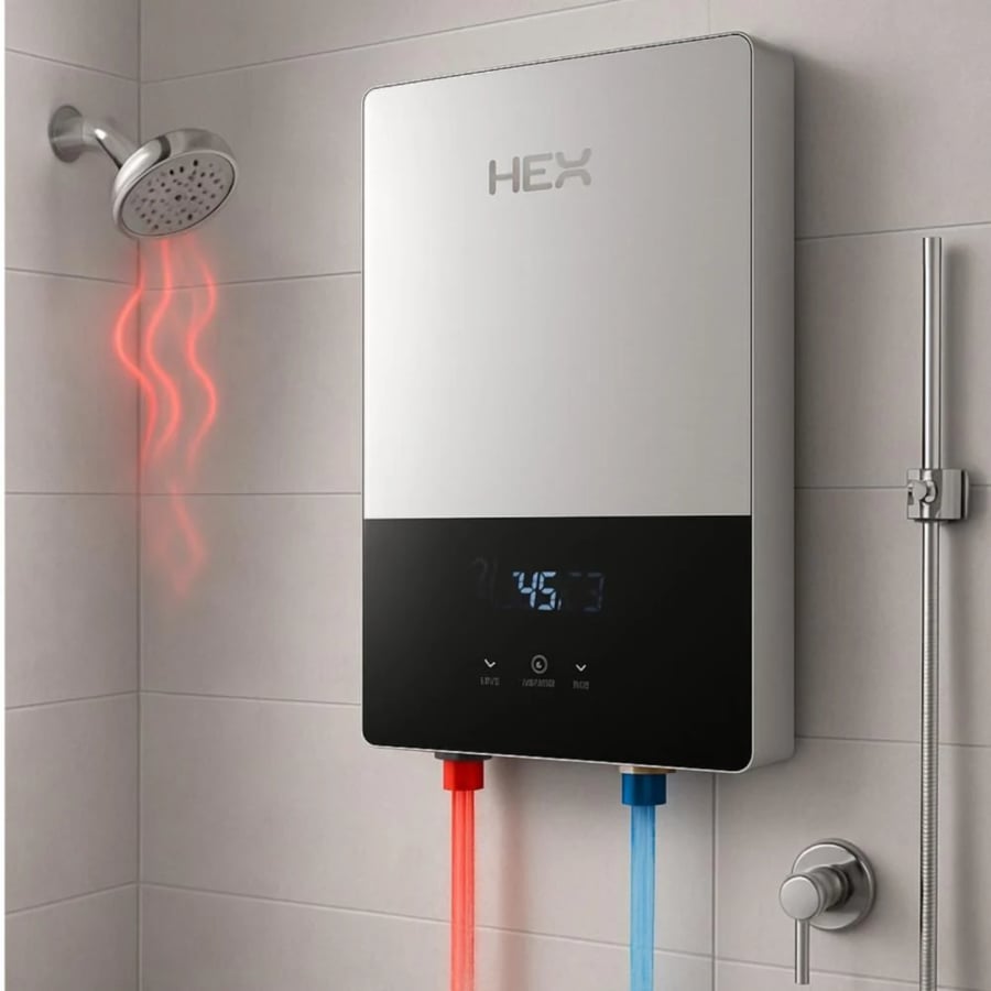 سخانات مياه فورية HEX تحكم ذكي عدة قدرات