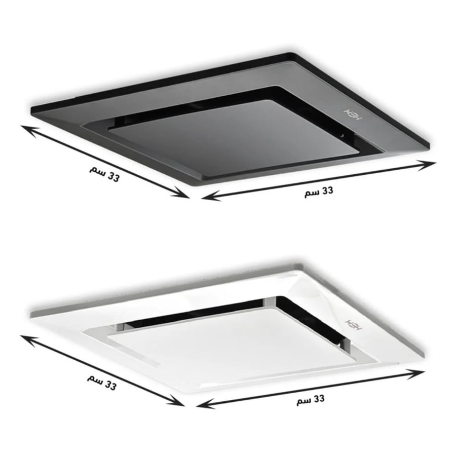 Hidden exhaust fan cover for all brands