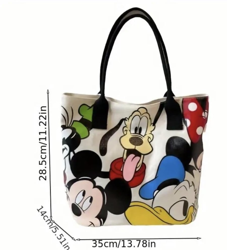 Mickey Mouse Canvas Bag